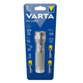 Rankinis UV LED žibintuvėlis VARTA  395 nm 3xAAA