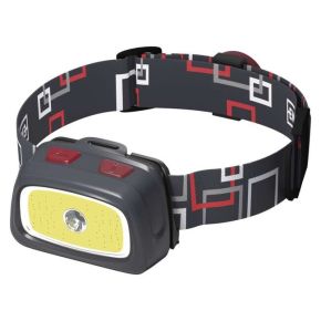 Žibintuvėlis ant galvos EMOS COB + CREE LED, 3xAAA