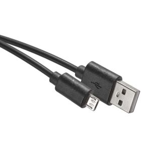 Laidas USB 2.0 A/M - micro B/M 0,2m juodas