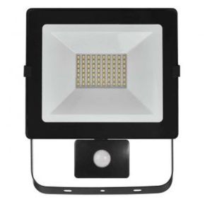 LED prožektorius EMOS HOBBY SLIM PIR 50W