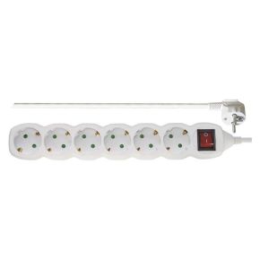 Tinklo ilgiklis 6 roz. 5 m. su jungikliu 1.5mm2 (įžem)