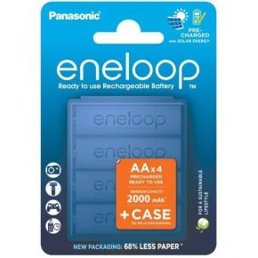 Akum. eneloop HR6 AA 2000mAh 4BE+ dėklas
