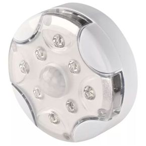 Naktinė lemputė 3xAA PIR 8 LED su judesio jutikliu