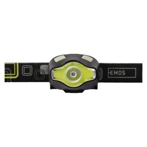 Žibint. ant galvos COB LED 220 lm,100m, 3xAAA