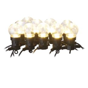 Girlianda DIDELI BURBULAI DCPW02 10 LED IP44 5m šiltai balta