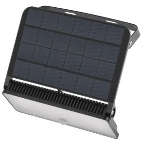 LED prožektorius SOLO 1000lm su PIR jutikliu ir saulės panele NW