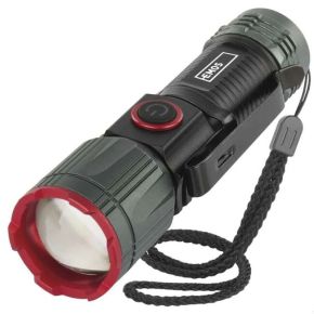 Įkraunamas žibintuvėlis 300lm 700mAh metalinis
