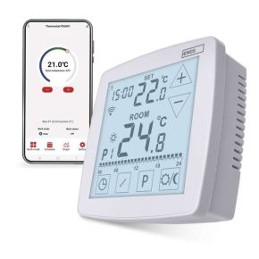 Programuojamas išmanusis laidinis kambario termostatas P56S01 GoSmart