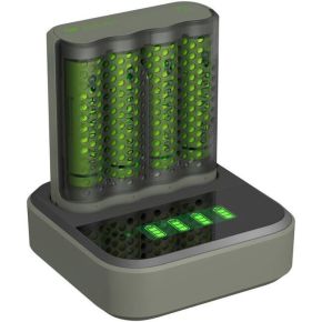 Įkroviklis GP ReCyko M451, 4xAA 2600mAh su jungčių stotele