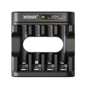 Akumuliatorių įkroviklis LC4 Li-Ion 1.5A AA/AAA USB-C LED