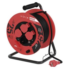 Tinklo ilgiklis - ritė 4 roz. 25 m. 16 A / 3000 W