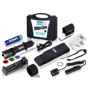Žibintuvėlio taktinio XTAR TZ28 LED 1500lm komplektas