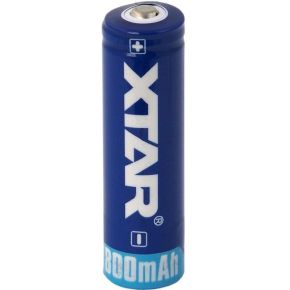 Akum. XTAR 14500-80PCM Li-Ion 3.7V 800mAh 2.5A su apsauga