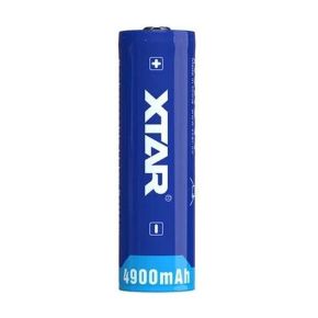 Akum. XTAR 21700-490PCM Li-Ion 3.7V 4900mAh 7A su apsauga