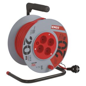 Tinklo ilgiklis - ritė 4 roz. 20 m. 10 A / 2200 W