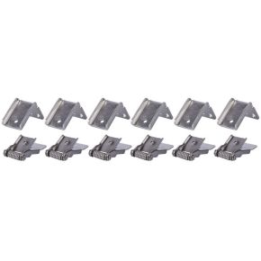 Tvirtinimo detalės LED panelei 120x30