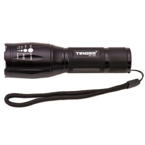 Įkraunamas žibintas 10 W LED 2000mAh, 18650, 3.7 V