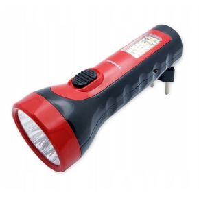 Rankinis žibintuvėlis 5 LED + 6 SMD LED