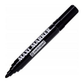 Žymeklis-markeris permanentinis Centropen universalus 2-4mm juodas