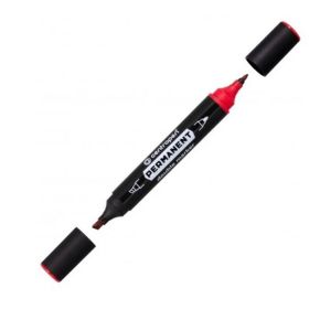 Žymeklis-markeris permanentinis Centropen dvipusis 1-4mm juodas