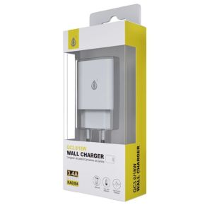 Įkroviklis OnePlus 1xUSB-A, 220V 3.4A 18W baltas