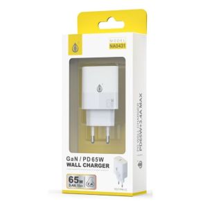 Įkroviklis OnePlus Super QC PD TYPE-C 220V 65W 3.4A baltas