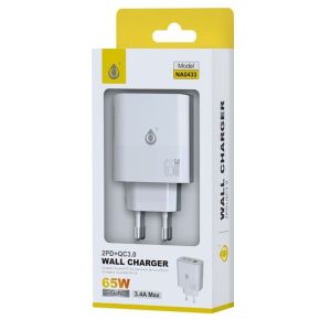 Įkroviklis OnePlus Super QC 2xPD USB-C 1xUSB-A 220V 65W 3.4A
