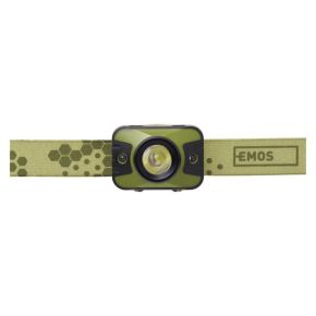 Žibint. ant galvos EMOS CREE LED, 330 lm, 200 m, 3xAAA