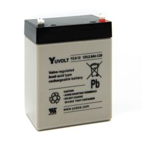 Akumuliatorius Yuasa YUVOLT 12 V 2.9 Ah