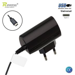 Įkroviklis Reverse micro USB-C 1A 1.2 m