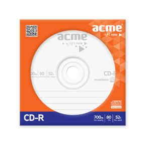 Diskai Acme CD-R 80/700MB 52x paper envelope