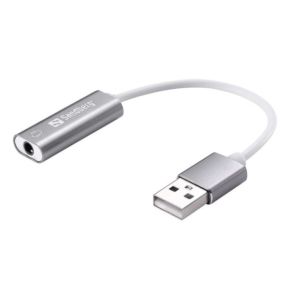 Adapteris ausinių lizdas į USB