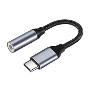 Adapteris USB C kištukas - 3.5mm stereo lizdas