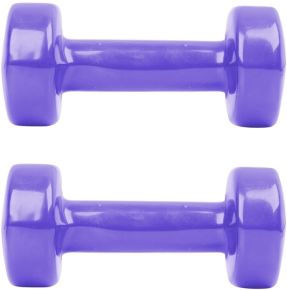 Aerobikos viniliniai hanteliukai inSPORTline 2x1kg