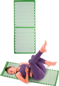 Akupresūros kilimėlis inSPORTline AKU-1000 125x50cm - Green