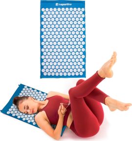 Akupresūros kilimėlis inSPORTline AKU-500 75x44cm - Blue