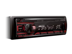Alpine, UTE-204DAB USB MP3 magnetola su Bluetooth ir Aux įėjimu