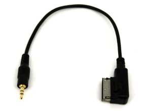 AUDI-3.5mm AMI Aux įėjimo adapteris magnetolai Audi
