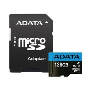 Atminties kortelė Adata microSDXC 128GB UHS-I Class 10 + SD adapteris