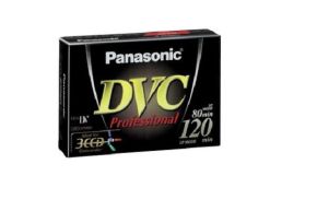 Vaizdajuostė Panasonic AY-DVM80YE Profesionals mini DV Video Cassette