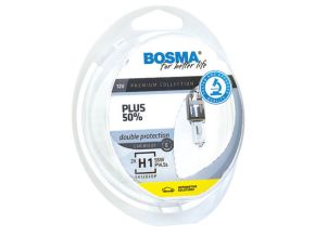 Bosma lempučių komplektas H1, P14.5s, 55W, optiplus +50%