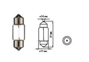 Bosma lemputė SV8.5, 10W, 11X30