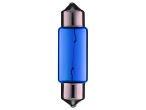 Bosma lemputė SV8.5, 5W, mėlyna 10X36