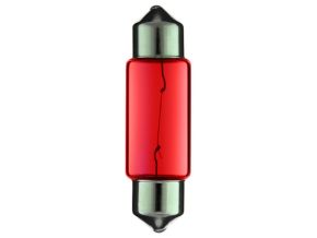 Bosma lemputė SV8.5, 5W, raudona 10X36