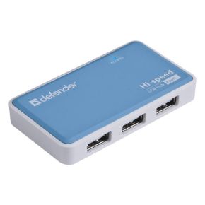 USB šakotuvas Hub Defender Quadro Power 4-port