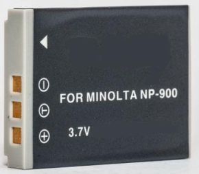 Minolta, battery NP-900, Praktica 8203/8213, Li-80B