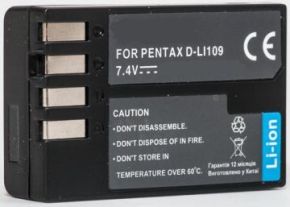 Pentax, baterija D-Li109