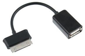 OTG USB adapteris - Galaxy Tab 10.1 25cm