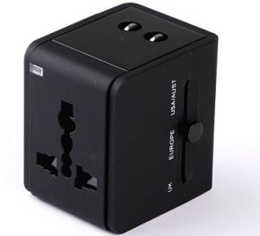 Adapteris - Universalus kelioninis tinklo perėjimas EU USA AUS UK