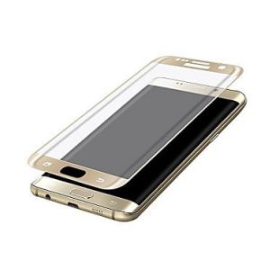 Apsauginis stiklas S7 Edge [3D, auks]   